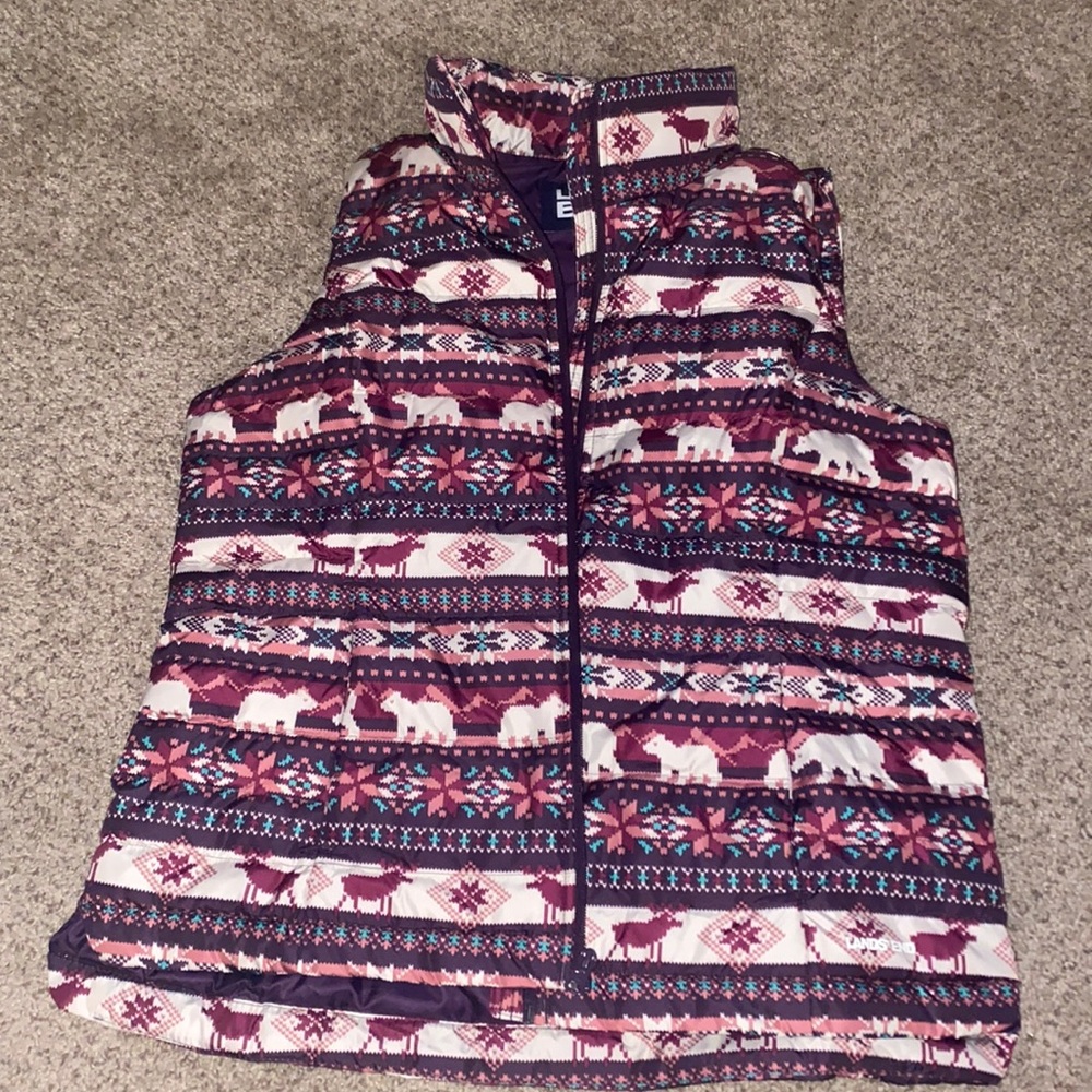Lands end, Medium, multi colored/purple theme